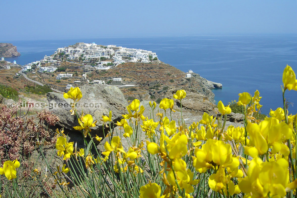 Byn Kástro på våren