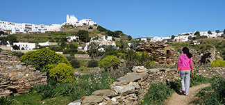 Promenerar i Sifnos
