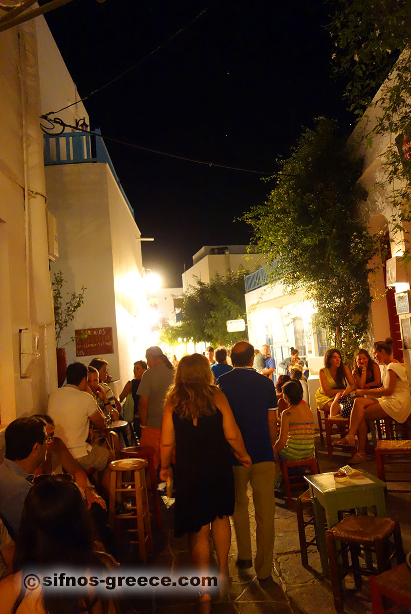 Nattlivet i Sifnos