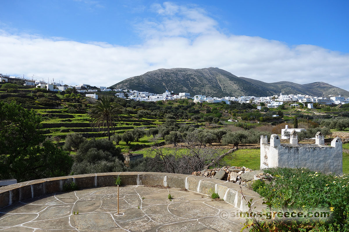 De centrala byarna Sifnos